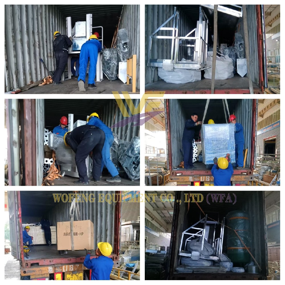 Loading The Cattle &Sheep Slaughtering Line for Customer