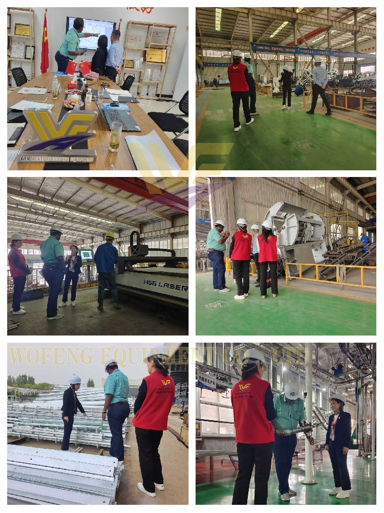 Warmly welcome African businessmen to visit WFA Company