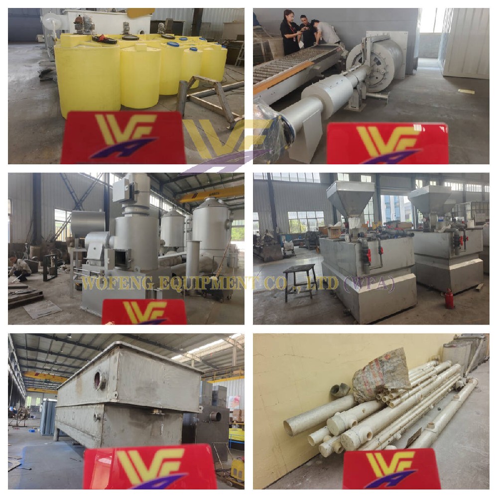 WFA's Slaughterhouse Wastewater Gear for S. American Client Inspected, Ready to Ship; Turnkey Projects Available