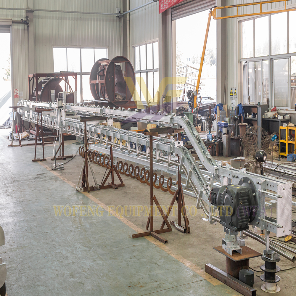 Butchery Equipment Dressing Line Conveyor Stepping System Slaughterhouse