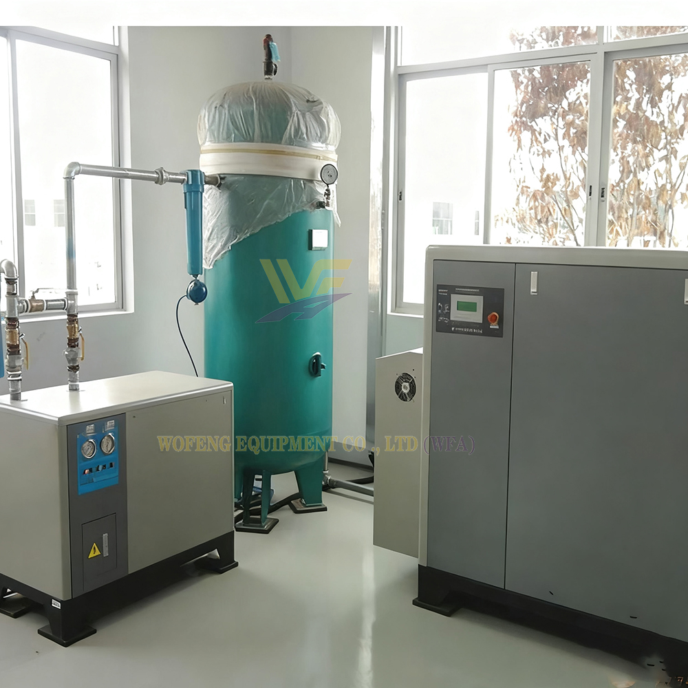 Abattoir Meat Processing Screw Air Compressor Slaughter House Plant