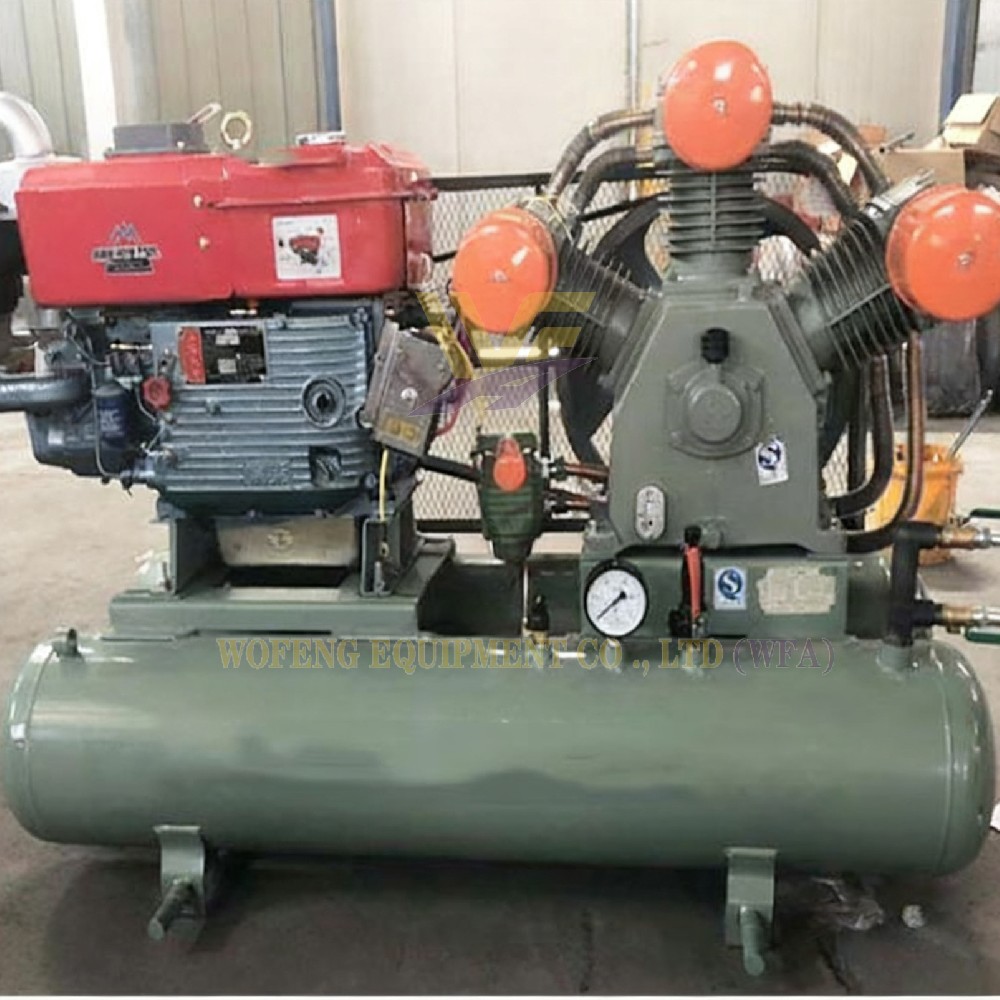 Slaughterhouse Equipment Piston Type Air Compressor Halal Abattoir Project