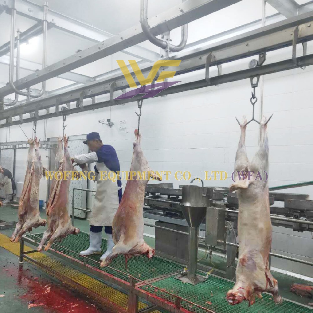 WFA factory sheep abattoir slaughtering line configuration