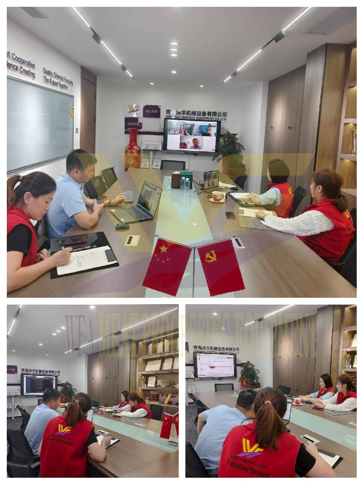 WFA held a video conference with East Asian clients this week to discuss cattle and sheep slaughtering line projects and explore new cooperation opportunities