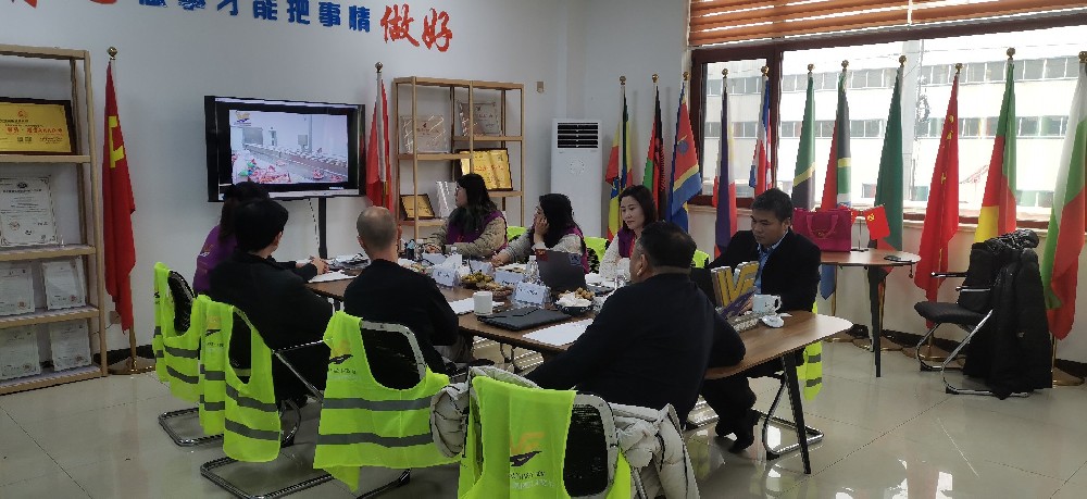 Indonesian clients visited WFA seeking in-depth cooperation on complete pig slaughter line