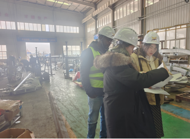 Visit of Ethiopian Customers to Qingdao for Pig, Cattle & Sheep Abattoir Slaughtering Equipment Inspection