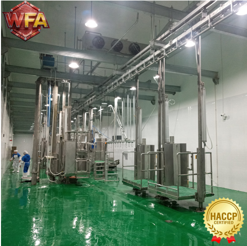 WFA Pneumatic Dual-Column Rise & Fall Elevator: Designed specifically for modern slaughtering equipment, ensuring efficient production.